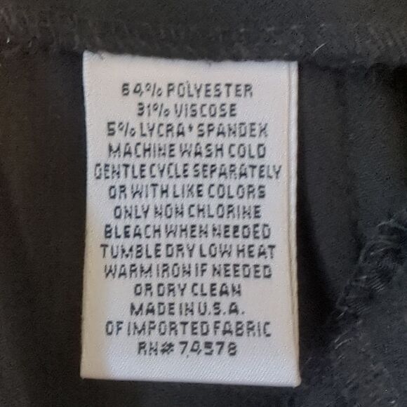 Cache Black Flare Pants Size 2 - Picture 8 of 8